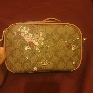 Coach Floral Isla Chain Crossbody